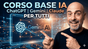corso base intelligenza artificiale gemini chatgpt claude