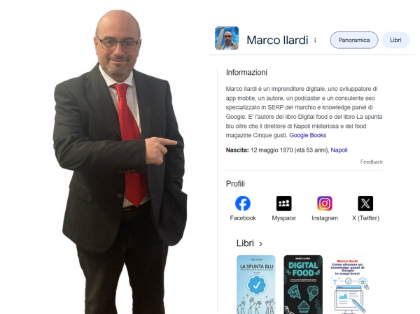ottenere knowledge panel google marco ilardi