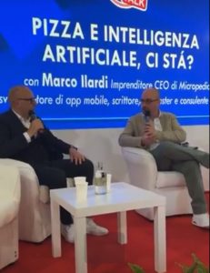 marco ilardi speaker a tutto pizza su intelligenza artificiale applicata al mondo pizza